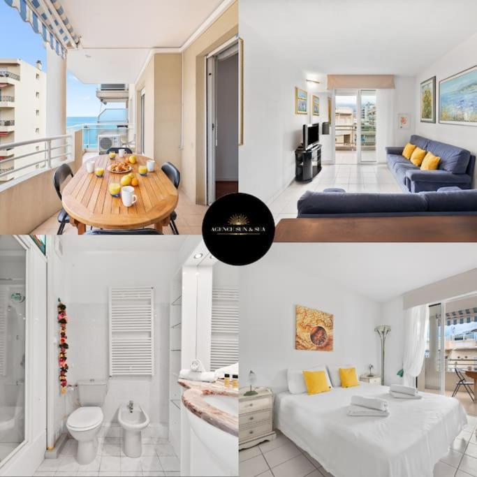Riviera Prestige - Front De Mer - Terrasse - Parking Roquebrune-Cap-Martin Dış mekan fotoğraf